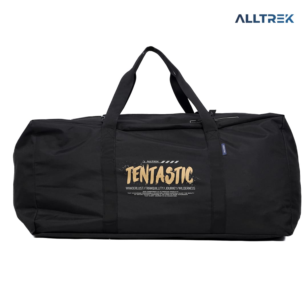 PREORDER - ALLTREK Tenda Camping Tentastic BLACK Outdoor 1 Bedroom + 1 Guest Room