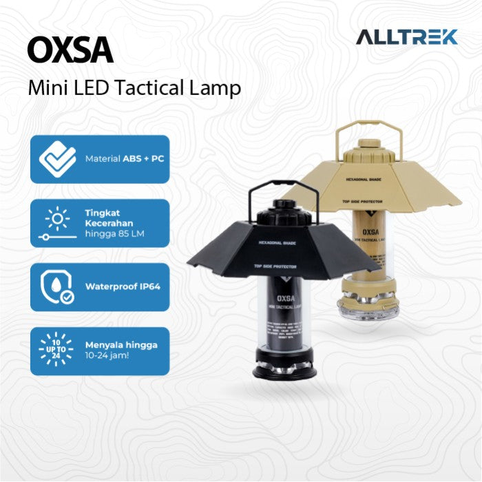 ALLTREK Lampu Camping LED OXSA Portable Emergency Flashlight