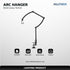 ALLTREK Tiang Lampu Camping ARC HANGER Stand Lamp Tactical
