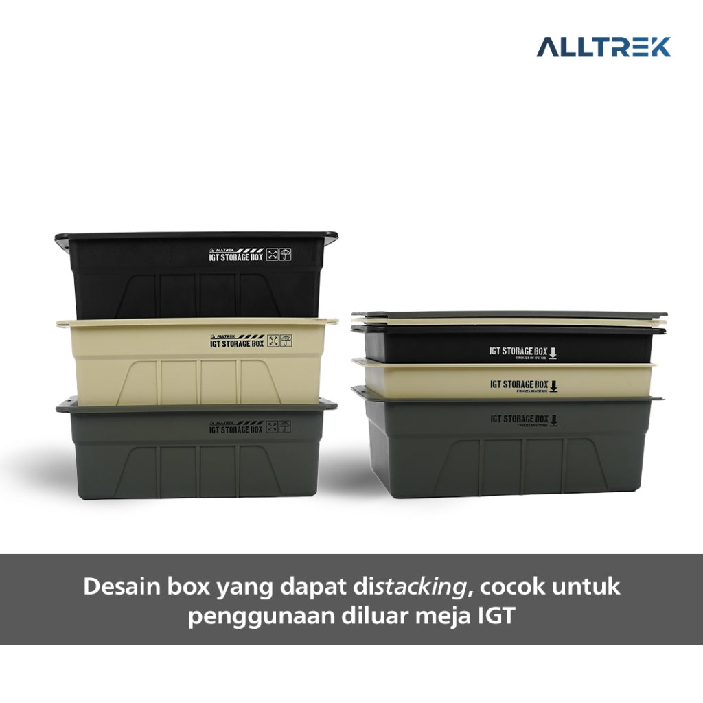 ALLTREK Box Penyimpanan IGT Plastic Box Storage