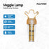 ALLTREK โคมไฟตั้งแคมป์ VEGGIE โคมไฟกลางแจ้ง
