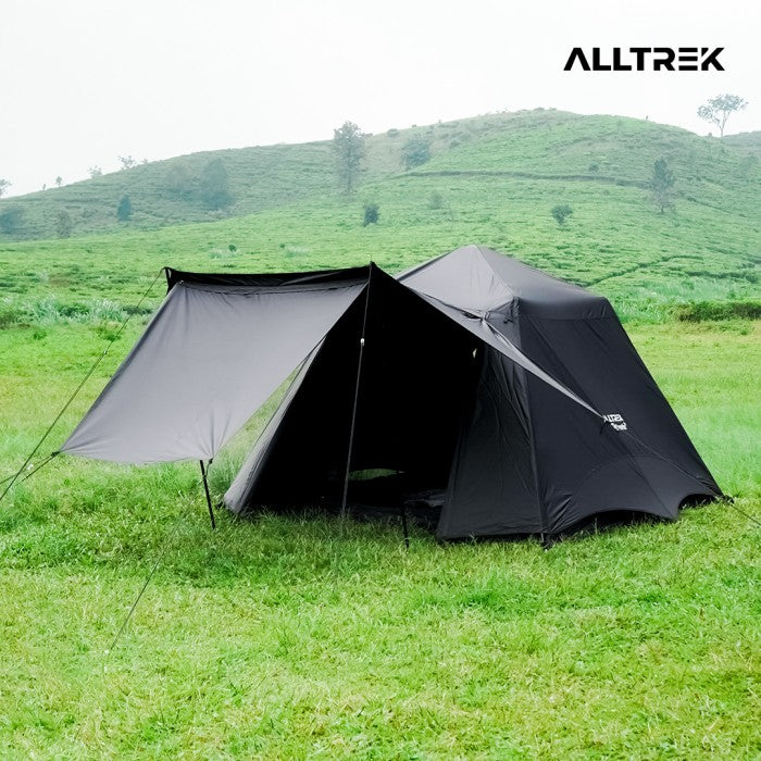 ALLTREK Tenda Camping EVORIA BLACK Automatic Tent Double Layer 3-4 Person