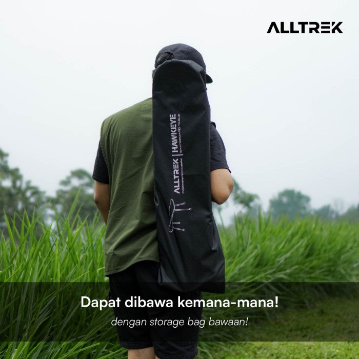 ALLTREK Camping โต๊ะสเก็ตบอร์ด HAWKEYE โต๊ะพับแบบพกพากลางแจ้ง