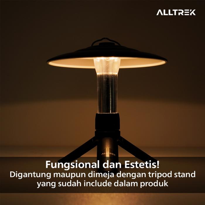 ALLTREK Lampu Camping Mini ALPHARAY Mini Camping Lamp With Stand