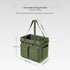 ALLTREK Keranjang Lipat Camping SNIP Storage Bag Large Capacity