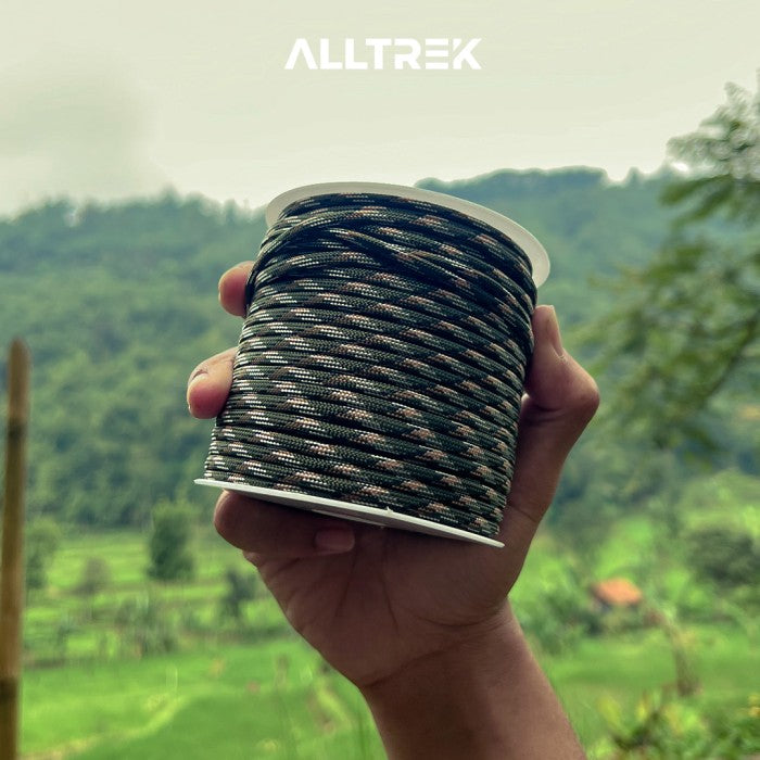 ALLTREK Wind Rope Tali Angin Outdoor Camping 50M - Beige