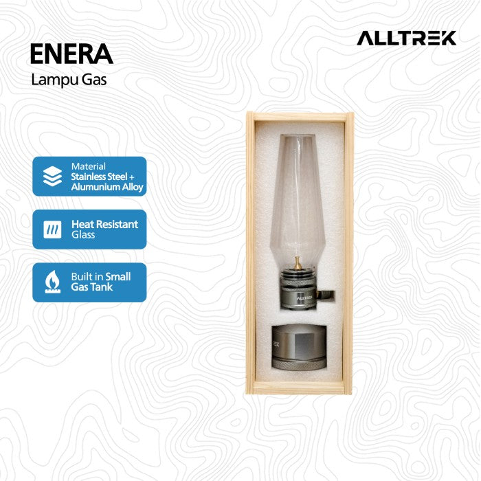 ALLTREK Lampu Gas Lentera ENERA Candlelight Outdoor