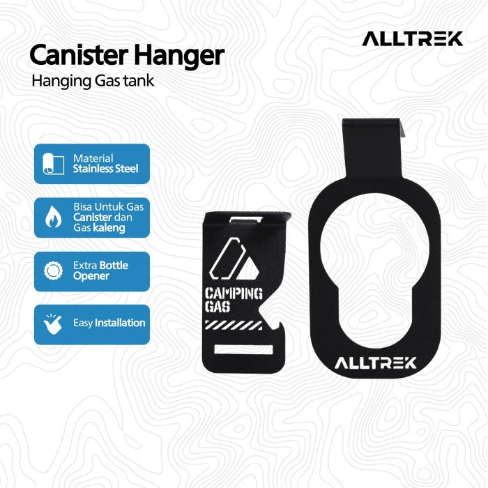 ALLTREK Hanging Gas tank Universal Hook Camping Accesories