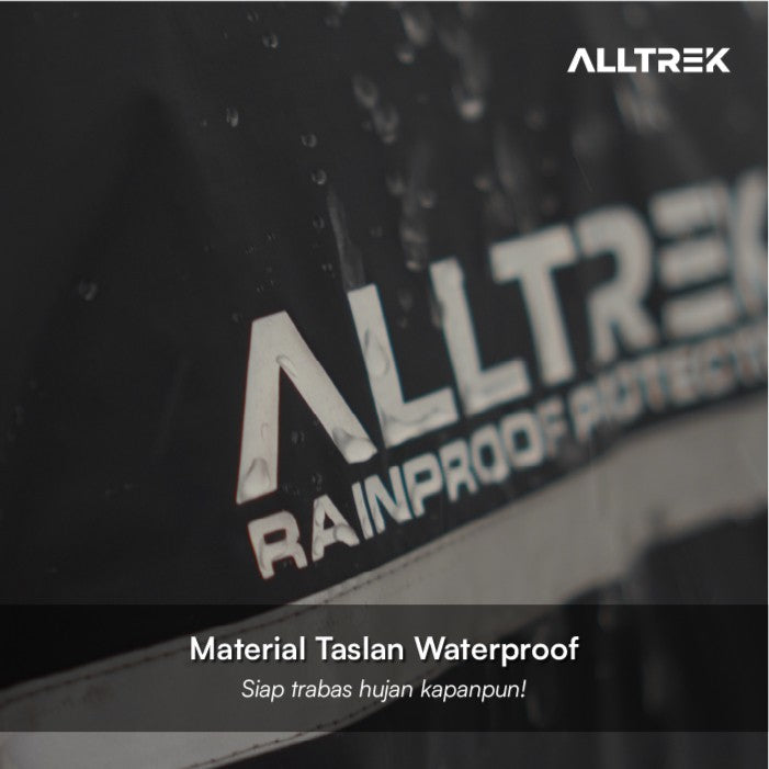 ALLTREK NAVIA Taslan เสื้อกันฝนเสื้อกันฝนกันน้ำกลางแจ้ง