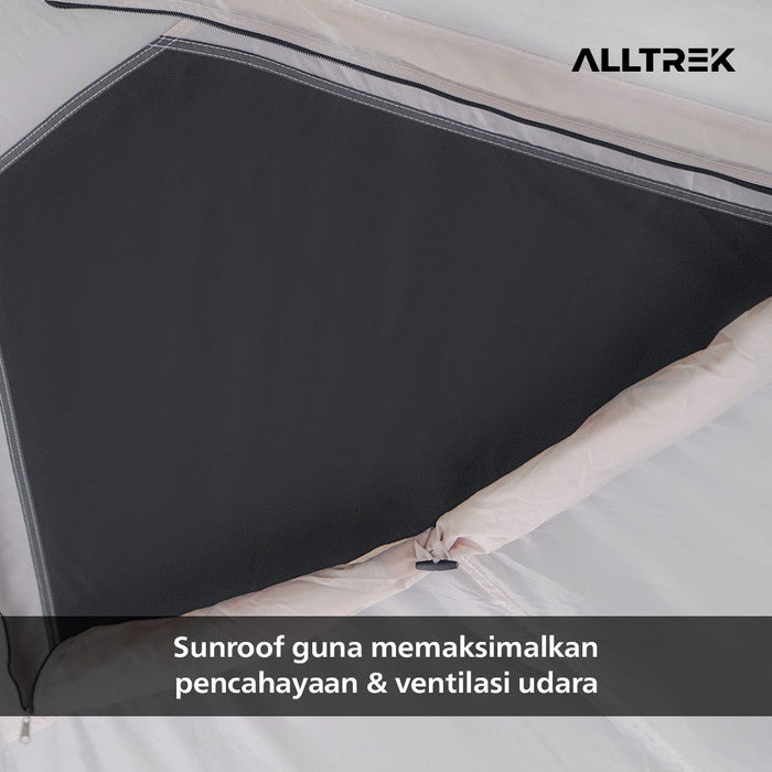 ALLTREK Tenda Camping Automatic ALPINORA Tunnel 5P Triple Layer Waterproof Tent