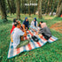 ALLTREK เสื่อปิกนิก Matras 2x2M ที่นอนปิกนิกกลางแจ้ง - น้ำเงินขาว 200*200