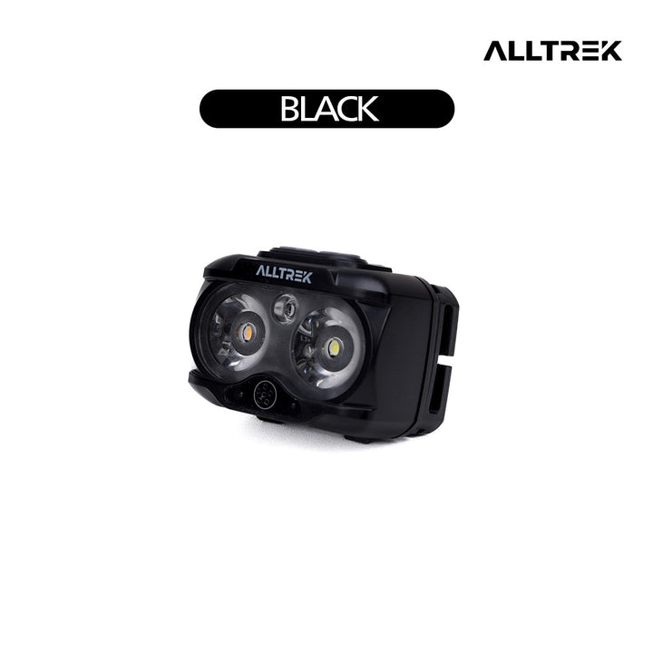 ALLTREK HL430 Lampu Senter Kepala Super Terang Headlamp 430 Lumens Hybrid
