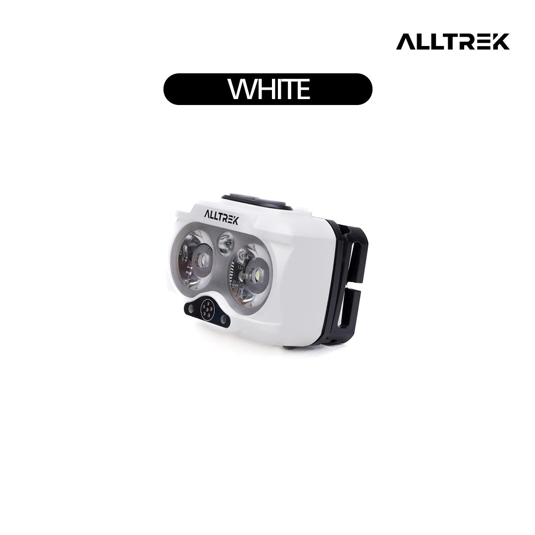 ALLTREK HL430 Lampu Senter Kepala Super Terang Headlamp 430 Lumens Hybrid