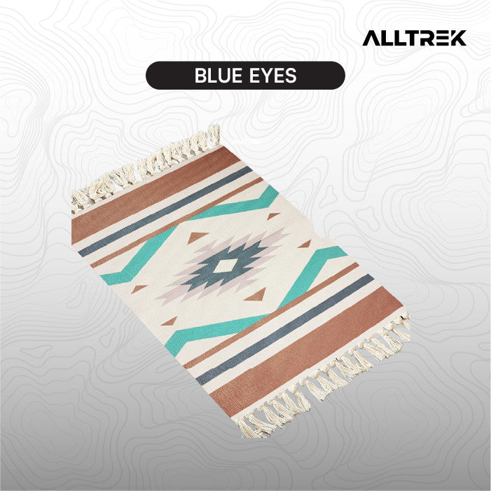 ALLTREK ETHNIC NORDIC พรมปูพื้นผ้าฝ้ายผ้าประตู Aesthetic