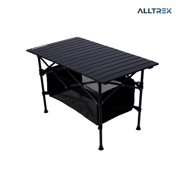 ALLTREK Paket Meja &amp; 5 Kursi Camping | Folding Table + Clover Chair | Outdoor Camping Set