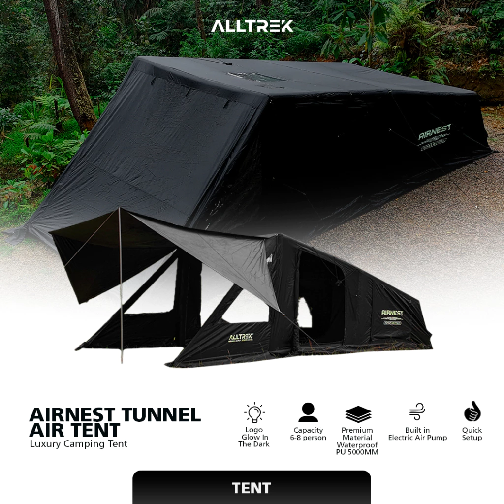 ALLTREK Tenda Camping AIRNEST Air Tent Luxury Glamping