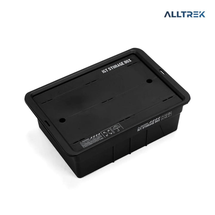 ALLTREK Paket Bundling Cooking Set IGT Meja Camping Ferno Folding Table Aluminium + Kompor IGT Ironite + Storage Box Outdoor