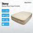 ALLTREK STOVY ที่นอนเป่าลมอัตโนมัติสำหรับกลางแจ้งแบบพกพา - สีดำ, ดับเบิ้ล