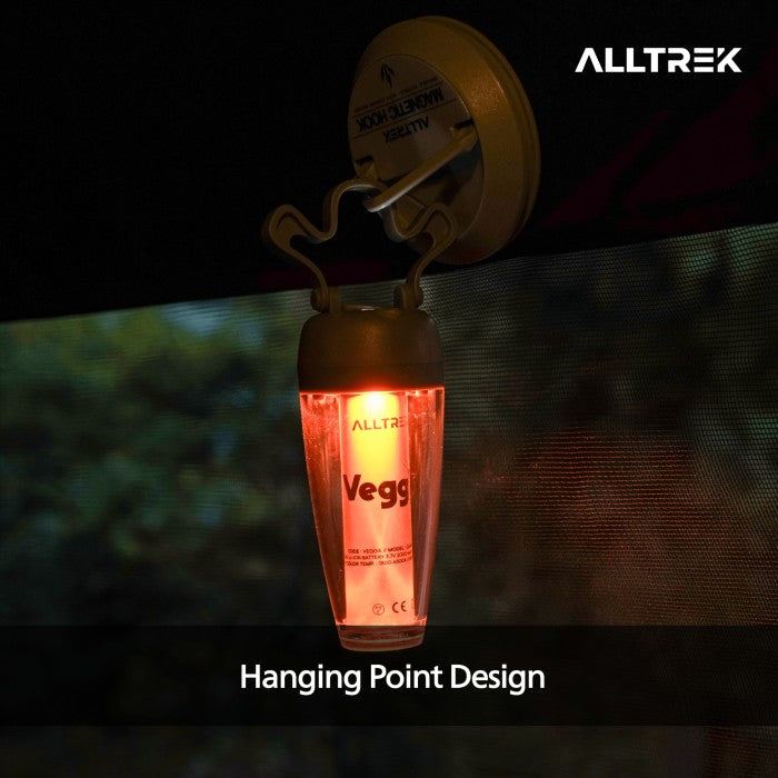 ALLTREK โคมไฟตั้งแคมป์ VEGGIE โคมไฟกลางแจ้ง