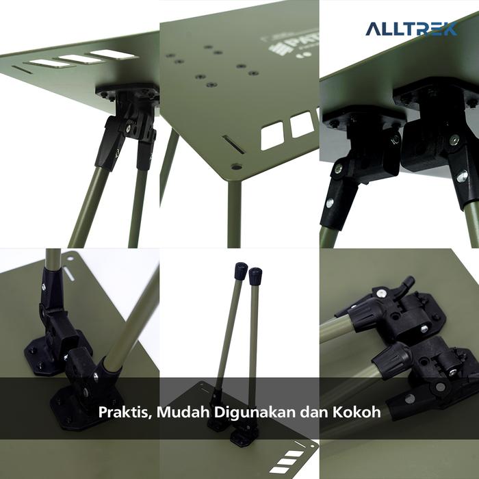 ALLTREK Meja Camping Path Finder Tactical Table Portable