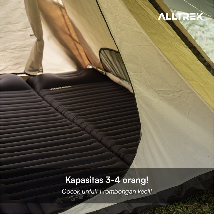 ALLTREK ONYX Glamping เต็นท์แคมป์กลางแจ้ง 2 ชั้น 4 คน