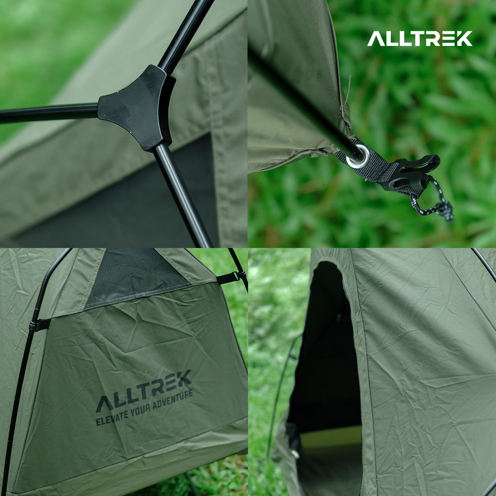 Ready Stock -ALLTREK Tenda Camping HELIOS Tenda Velbed Ultralight