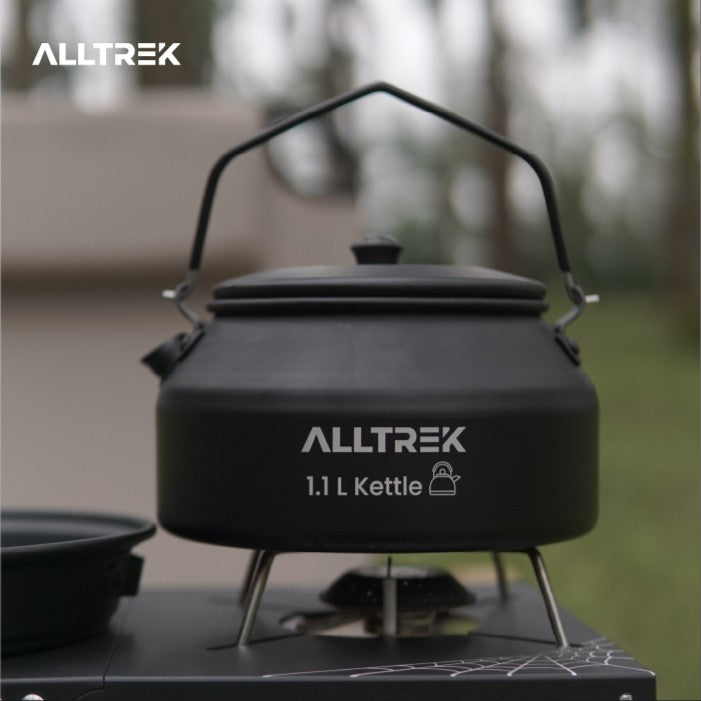 ALLTREK ชุดทำอาหาร CASTRY 4in1 อุปกรณ์ทำอาหารแบบพกพาสำหรับการตั้งแคมป์