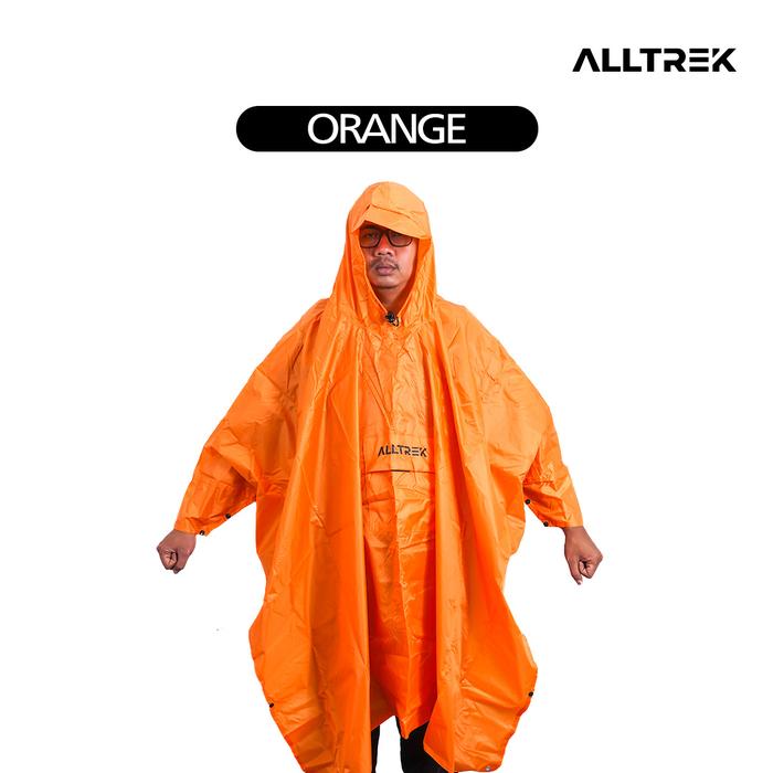 ALLTREK Jas Hujan Ponco Lengan Ultralight 3 in 1