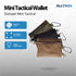 ALLTREK Tactical Mini Wallet Wallet กระเป๋า EDC มัลติฟังก์ชั่นกีฬากลางแจ้ง - สีเขียว