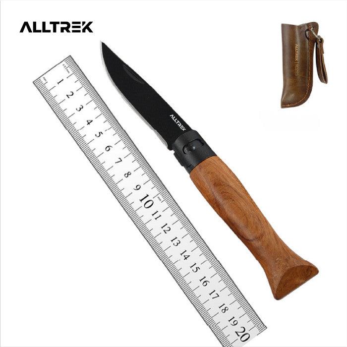 มีดพับกลางแจ้ง ALLTREK ROZES มีดพับเพื่อการอยู่รอด