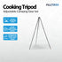 ALLTREK Cooking Tripod Bold Adjustable Hanging Pot Camping Bornfire