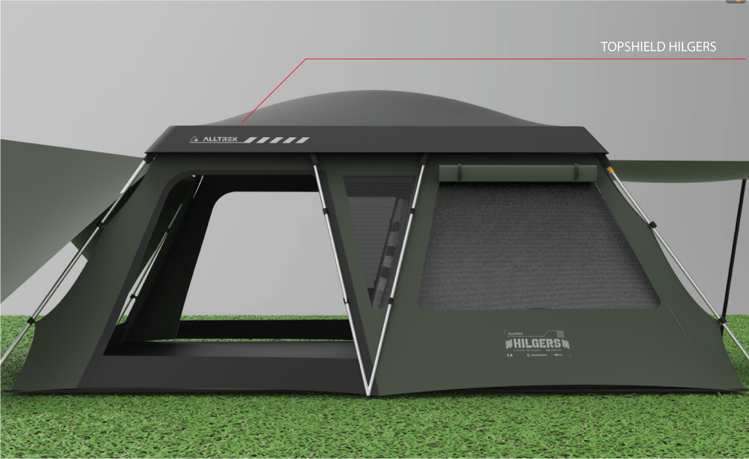 ALLTREK Tenda Camping HILGERS Tactical Tenda Camping Keluarga Double Layer