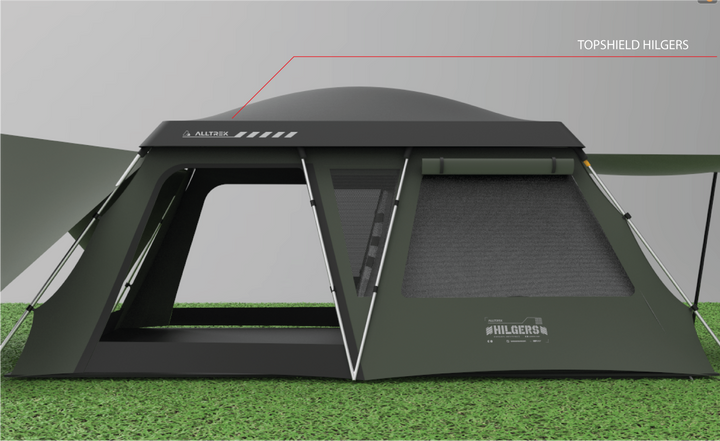 ALLTREK Tenda Camping HILGERS Tactical Tenda Camping Keluarga Double Layer