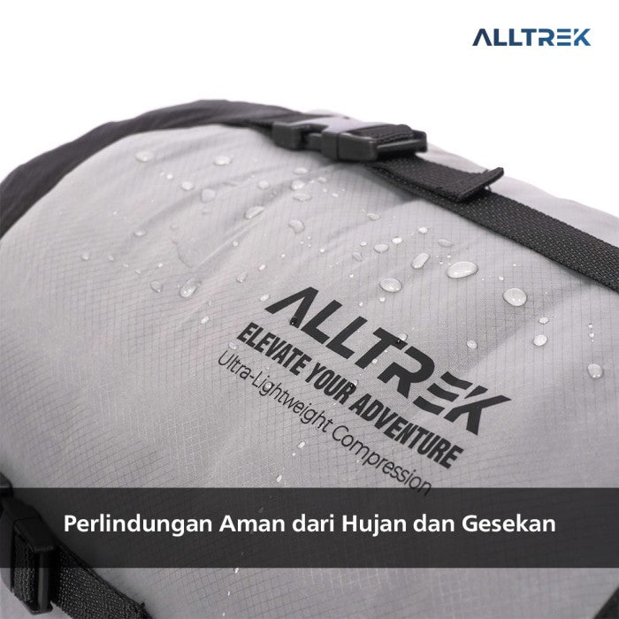 ALLTREK Compression Sack Nylon 20D Waterproof Ultralight Kantung Sleeping Bag Multifungsi