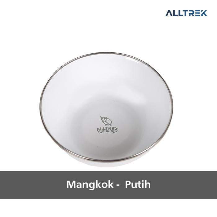 ALLTREK Mangkok Piring Enamel BRINGGER Mangkok Outdoor Camping