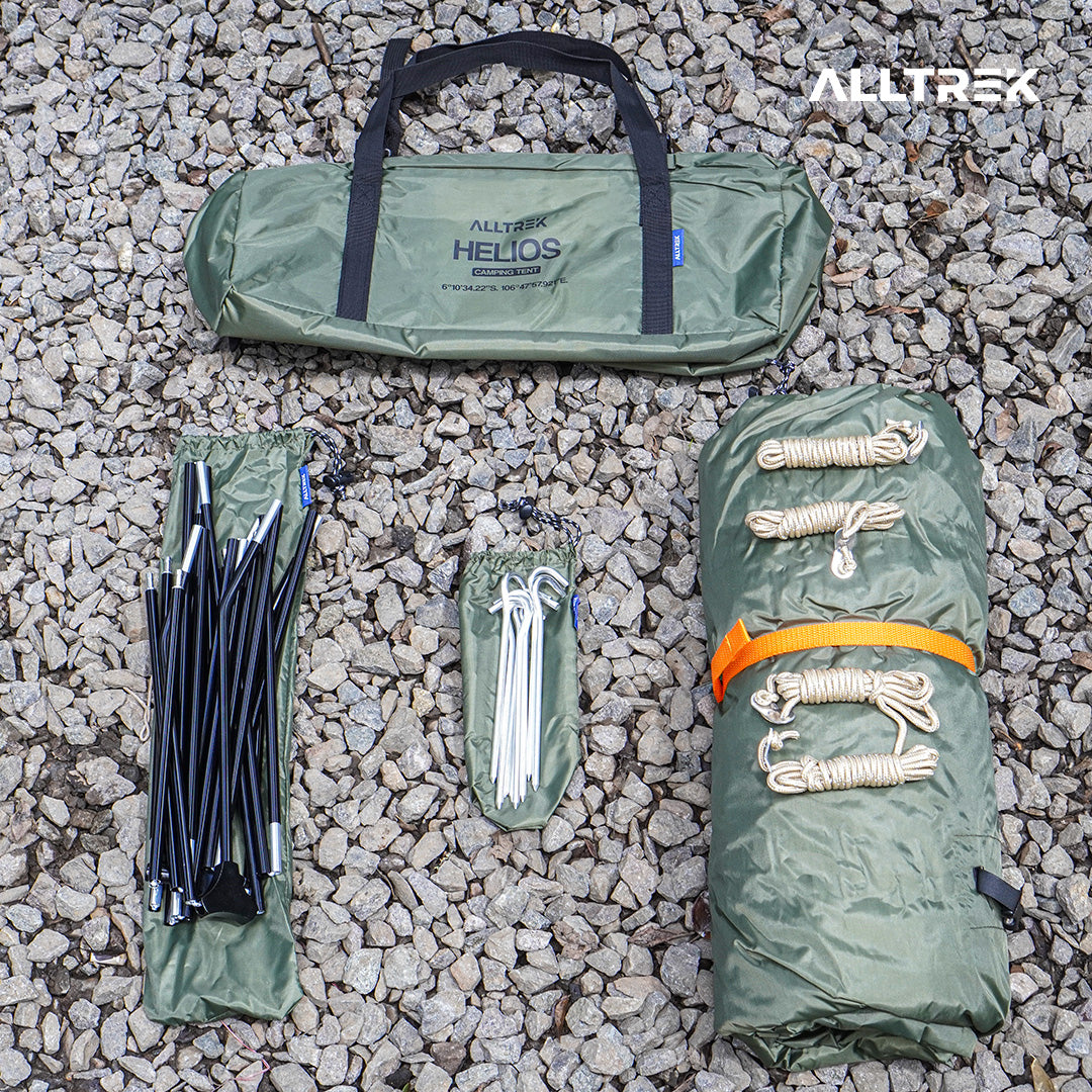 Ready Stock -ALLTREK Tenda Camping HELIOS Tenda Velbed Ultralight
