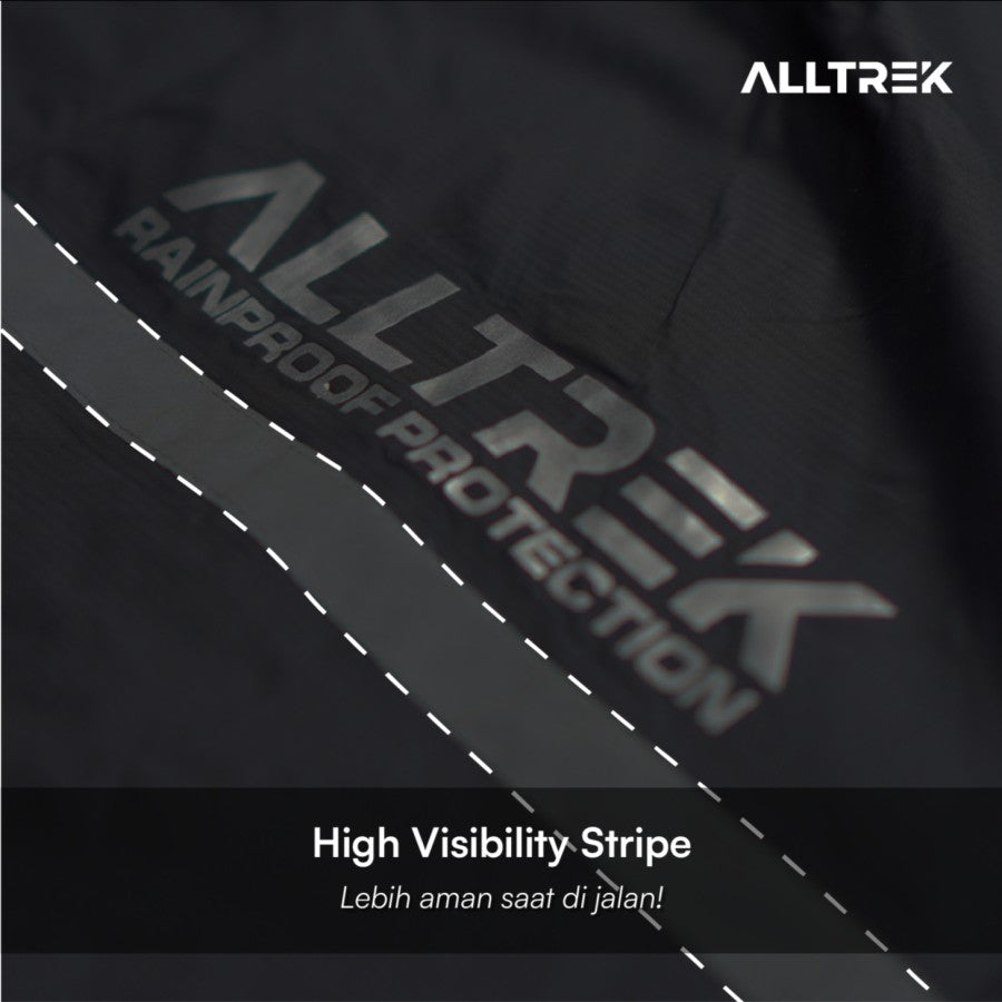ALLTREK NAVIA Taslan เสื้อกันฝนเสื้อกันฝนกันน้ำกลางแจ้ง