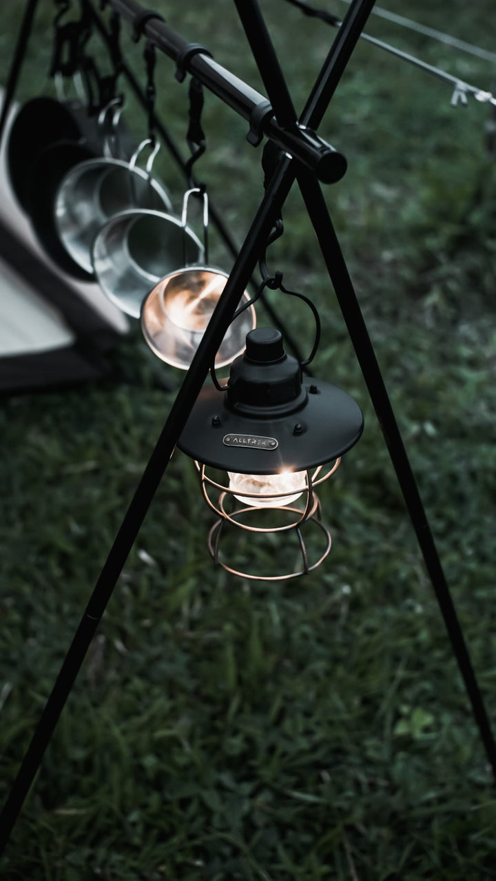 ALLTREK Lampu Outdoor Vintage Style Camping USB Light 2 Mode