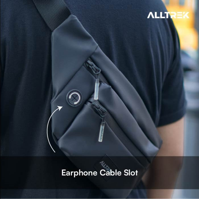 กระเป๋าสะพายข้างผู้ชาย ALLTREK VERTIZ กระเป๋าคาดเอวกันน้ำ