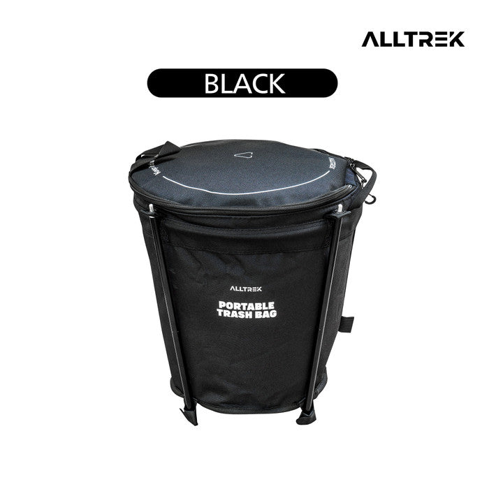 ALLTREK ถังขยะพับได้ 20 ลิตร ถังเก็บของ แบบพกพา มัลติฟังก์ชั่น