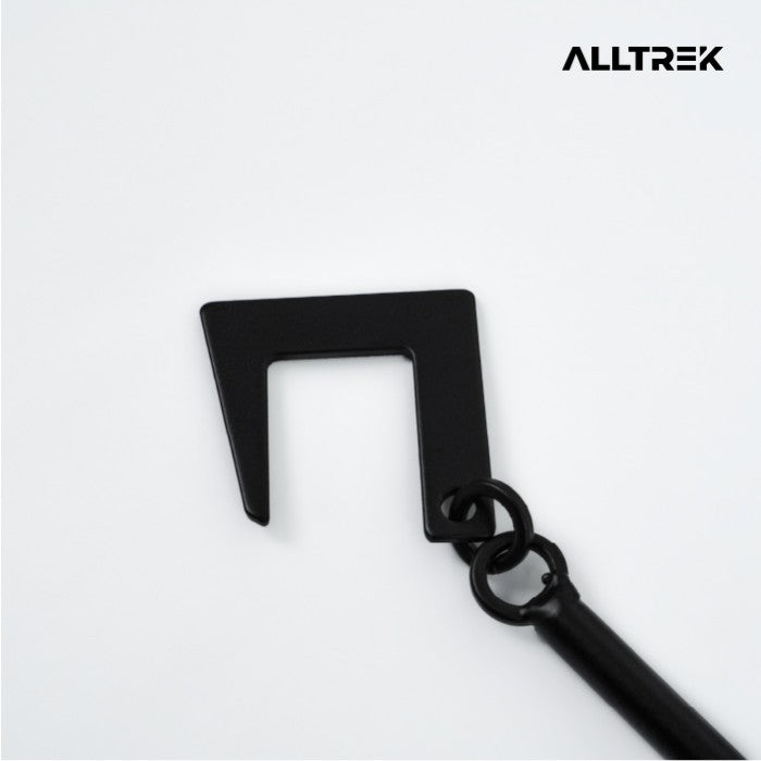 ALLTREK เสาไฟรวมเหล็กขาตั้งโคมไฟกลางแจ้งแบบพกพา