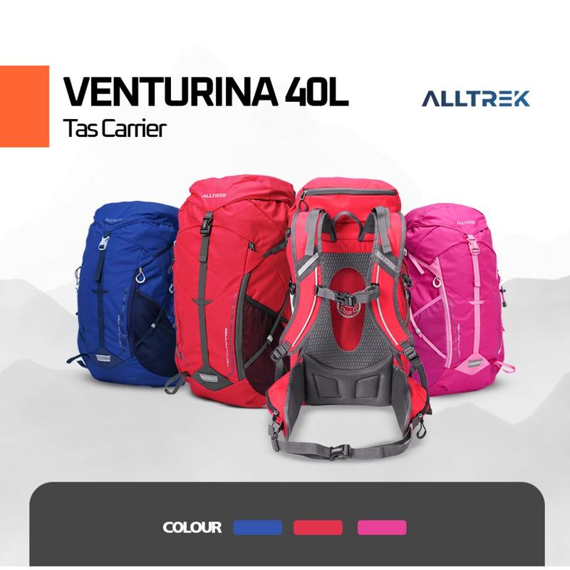 ALLTREK Tas Carrier VENTURINA 40L Ransel Hiking