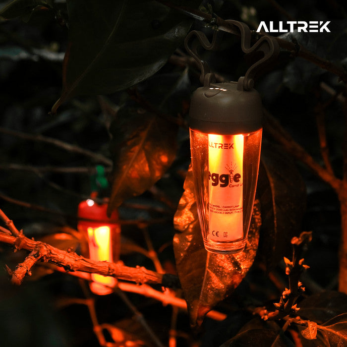 ALLTREK โคมไฟตั้งแคมป์ VEGGIE โคมไฟกลางแจ้ง