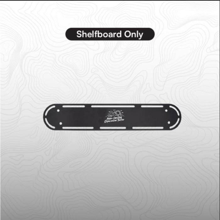 ALLTREK Shelf Board Hanging Rack Table Aluminium Portable - Shelfboard