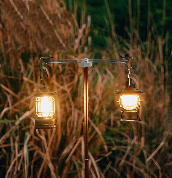 ALLTREK Stand Lamp Ground ATLS-2 Camping Tiang Lampu Outdoor - Coffe