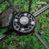 ALLTREK เตาแคมป์พับ PYRO กลางแจ้งแยกเตาแก๊สขนาดเล็ก Camping แบบพกพา