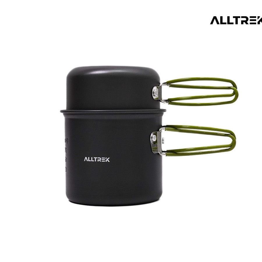 ALLTREK Alat Masak Outdoor ACE001 Nesting + Steamed Tray Cookware