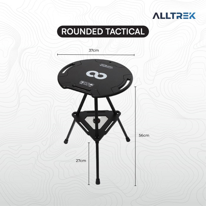 ALLTREK TACTICAL IGT โต๊ะตั้งแคมป์กลางแจ้งแบบพกพา - โต๊ะพระจันทร์