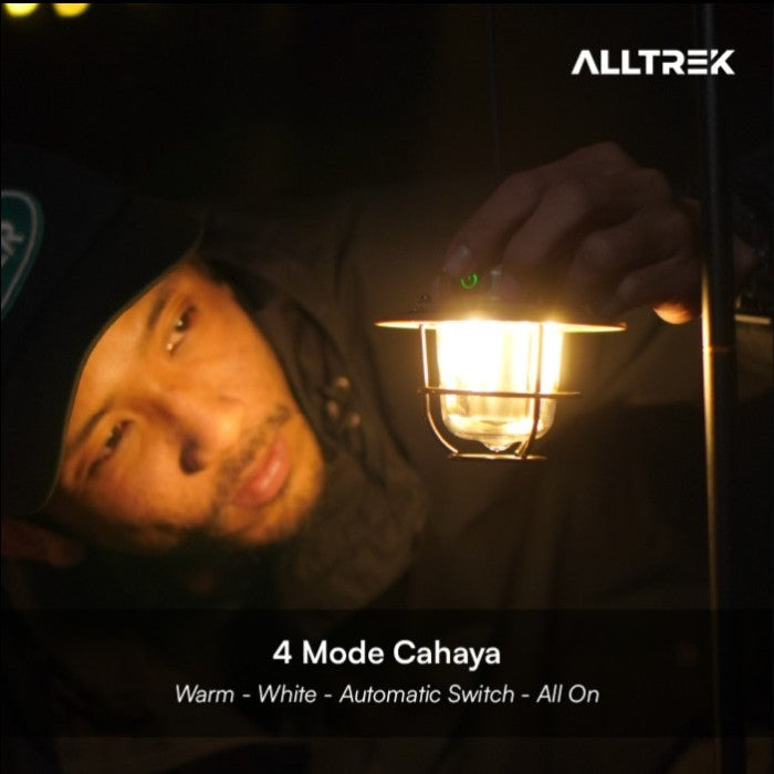 ALLTREK Hanging Lamp Vintage RYGEN Lampu Gantung LED Rechargeable