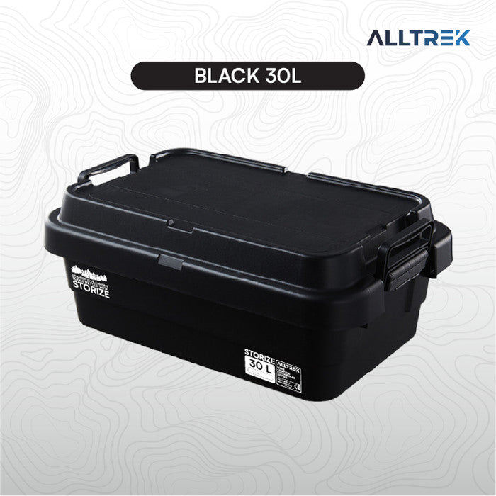 ALLTREK กล่องเก็บของอเนกประสงค์ STORIZE กล่องเก็บของกลางแจ้ง - สีครีม 22L